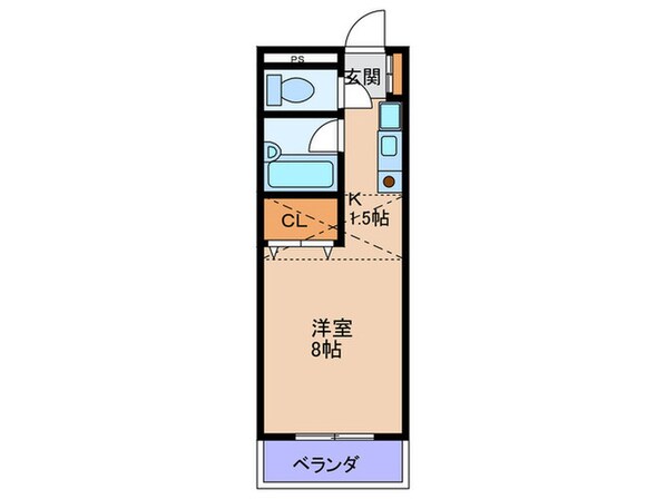 ラフィ－ネ星山の物件間取画像